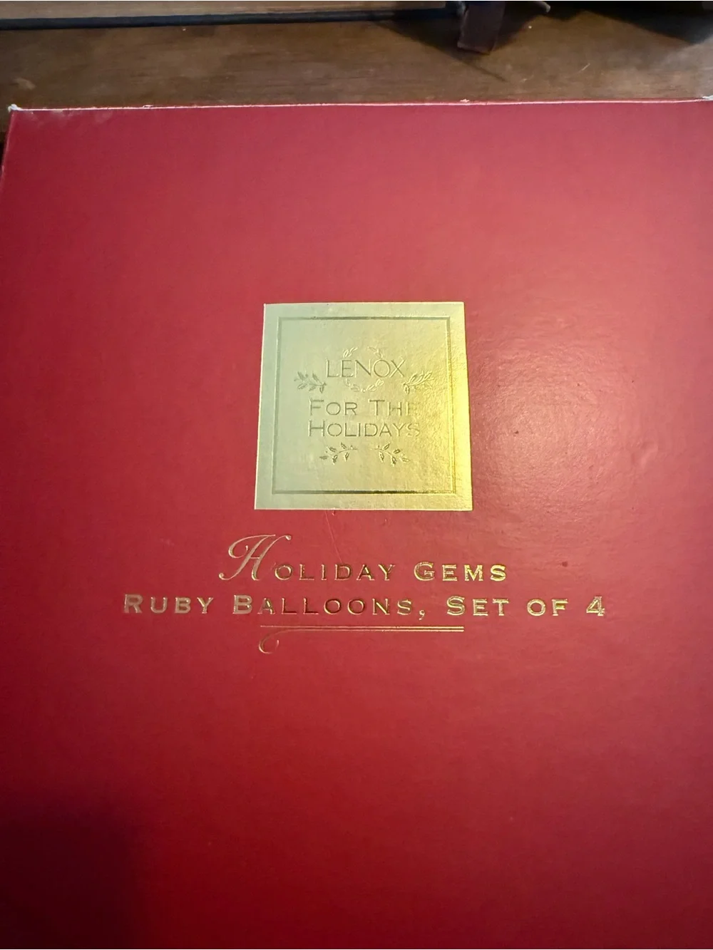 Lenox Ruby Red Wine Glass